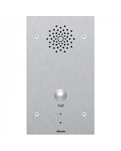 Одноабонентская вызывная панель Akuvox E21A_v4 в Перми Вызывные аудиопанели малоабонентные Pintop.ru