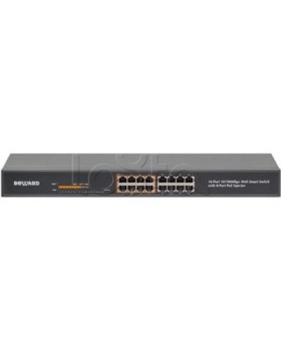Коммутатор PoE 16-портовый Beward STW-16P8 в Перми Коммутаторы Pintop.ru