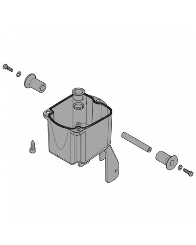 Корпус редуктора C010 Came 119RICX044 в Перми Запчасти для шлагбаумов и автоматики Pintop.ru