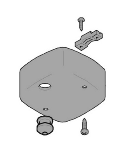 Крышка привода нижняя FLEX Came 119RID150 в Перми Запчасти для шлагбаумов и автоматики Pintop.ru