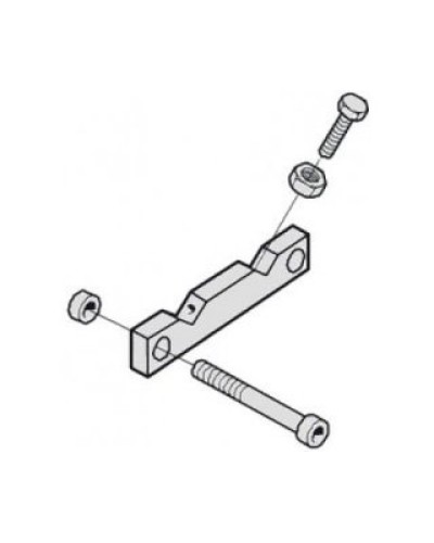 Ограничит. нижний с крепл. G4000 и G2500 Came 119RIG059 в Перми Запчасти для шлагбаумов и автоматики Pintop.ru
