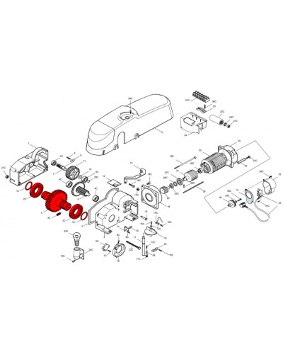 Дверца G4001 Came 119RIG070 в Перми Запчасти для шлагбаумов и автоматики Pintop.ru