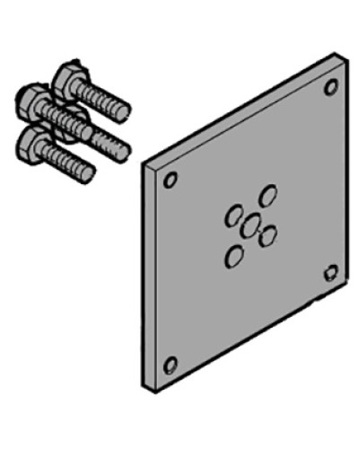 Фланец крепления стрелы шлагбаума 0,15*0,15 Came 119RIG169 в Перми Запчасти для шлагбаумов и автоматики Pintop.ru