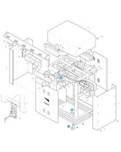Вал выходной G4040Z, G4040IZ Came 119RIG341 в Перми Запчасти для шлагбаумов и автоматики Pintop.ru
