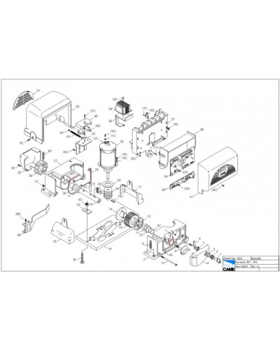 Резиновый упордля опоры G0462 Came 119RIR096 в Перми Запчасти для шлагбаумов и автоматики Pintop.ru