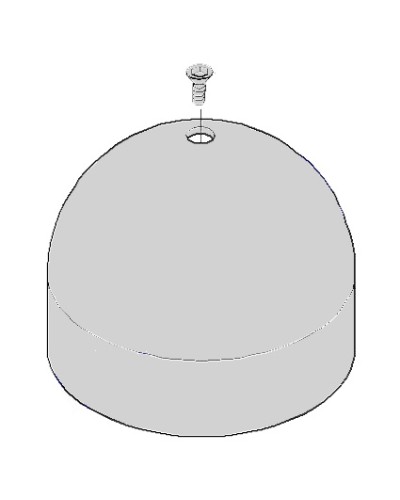 Крышка верхняя CAT Came 119RIX009 в Перми Запчасти для шлагбаумов и автоматики Pintop.ru