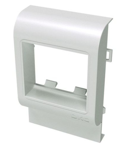 Рамка-суппорт под 2 модуля 45x45 мм DKC 00518 в Норильске Аксессуары для кабель-канала Pintop.ru