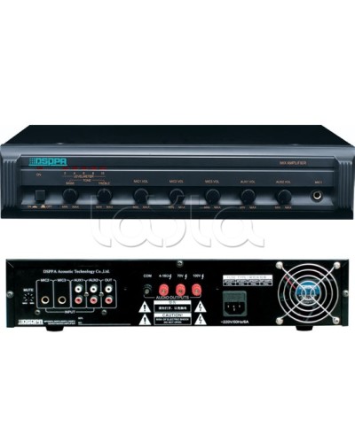 Микшер-усилитель DSPPA MP-300P в Перми Система оповещения и трансляции Dsppa Pintop.ru
