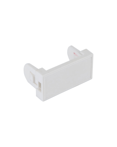 Заглушка 22,5х45 мм на 1 модуль, белый Datarex (DR-513410) в Перми Розетки компьютерные и телефонные Pintop.ru