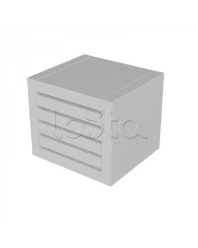 Вентиляционный блок TEHSTRONG VB 100x100x75 (EI 180) EKF (vb10075) в Перми Аксессуары для лотков Pintop.ru