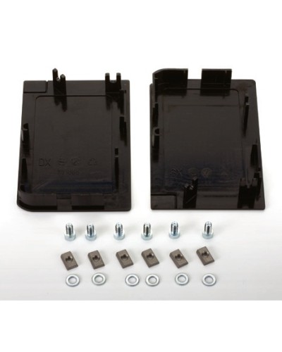 Пара боковых крышек системы А1000 с крепежом Faac 105434 в Перми Запчасти для шлагбаумов и автоматики Pintop.ru