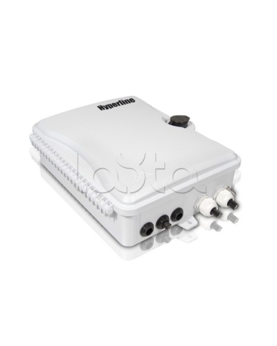 Бокс оптический настенный Hyperline FO-WBI-16A-GY в Перми Кросс оптический Pintop.ru