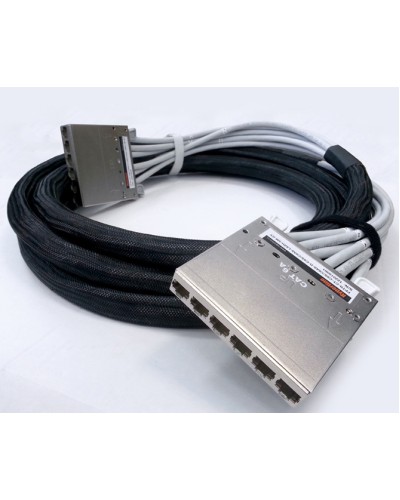Сборка кабельная претерминированная Hyperline PPTR-CT-CSS/C6AS-D-CSS/C6AS-LSZH-5M-GY в Перми Аксессуары для стоек и шкафов Pintop.ru