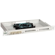 ITK 1U кросс укомплектованный: LC (duplex) 16шт;(OM3) (FOBX24-1U-16LCUD03)