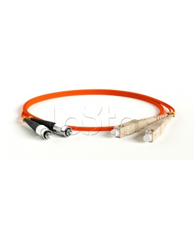 Патч-корд оптический LANMASTER LAN-SC-FC/OM3-1.0 в Перми Патч-корды и пигтейлы Pintop.ru