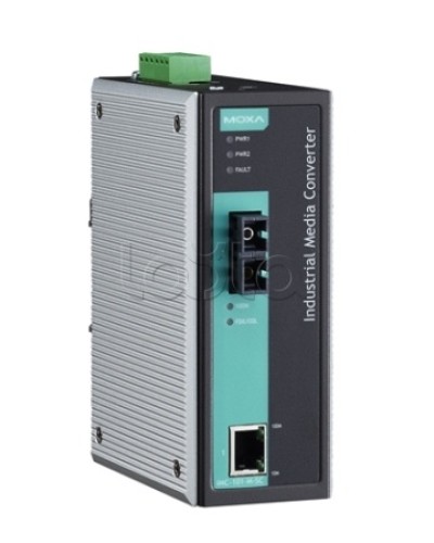Медиаконвертер Ethernet 10/100BaseTX в 100BaseFX (SC) Moxa IMC-101-S-SC-T в Перми Дополнительное оборудование для ОПС Pintop.ru