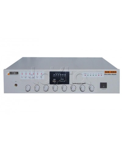 Микшер-усилитель ROXTON MZ-360 в Перми Система оповещения и трансляции Roxton Pintop.ru