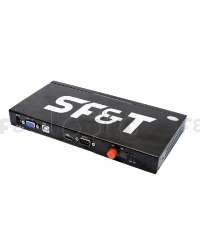 Передатчик DVI + Audio + USB + RS232 по оптоволокну SF&T SFD14A1S5T в Перми Видеоусилители, Модуляторы, Делители Pintop.ru