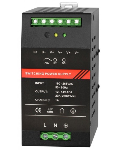 Блок питания Smartec ST-PS120BDU-BK в Перми Дополнительное оборудование для СКУД Pintop.ru