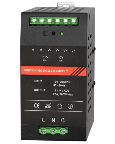 Блок питания Smartec ST-PS120DDU-BK в Перми Дополнительное оборудование для СКУД Pintop.ru