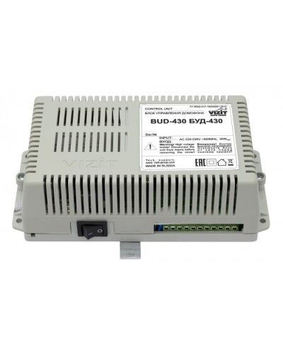 Блок управления Vizit БУД-430M в Перми Блоки управления многоабонентные Pintop.ru