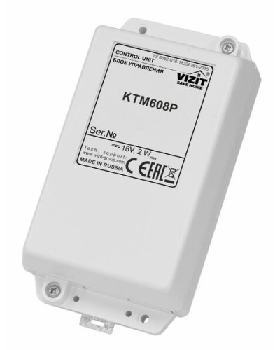 Блок управления контроллера ключей Vizit КТМ608Р в Перми Блоки управления многоабонентные Pintop.ru
