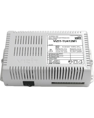 Блок управления терминала консьержа Vizit-TU412M1 в Перми Блоки управления многоабонентные Pintop.ru