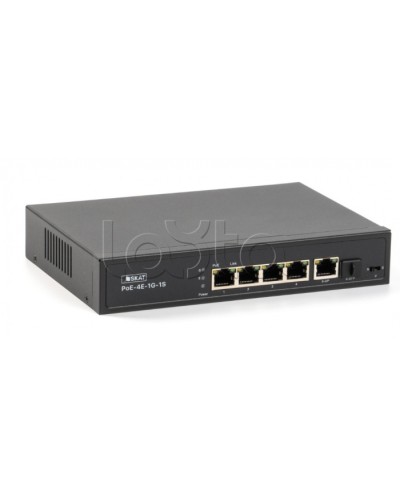 Коммутатор Бастион SKAT PoE-4E-1G-1S в Перми Коммутаторы Pintop.ru