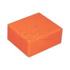 Коробка огн. с глад. стенками,без галогена, IP41, 12P, (1,5-4мм2) (оранж) ОКЛ Экопласт (46181HF)