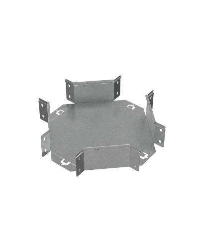 Х-разветвитель 100х150 мм ПЛЮС КМ-Профиль (XDplus100-150) в Перми Аксессуары для лотков Pintop.ru