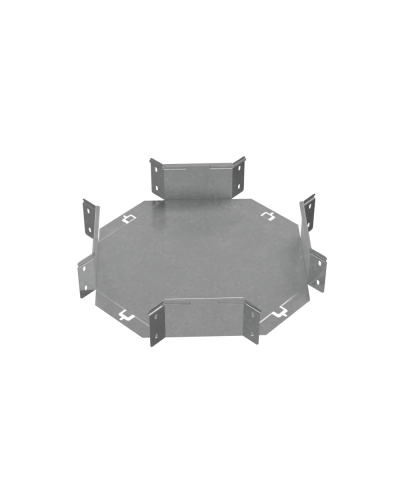 Х-разветвитель 100х200 мм ПЛЮС КМ-Профиль (XDplus100-200) в Перми Аксессуары для лотков Pintop.ru