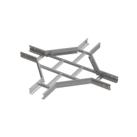 Х-разветвитель лестничный 80х600х1,2 мм HD85 N КМ-профиль (LXD80-600-1.2 HD85 N)