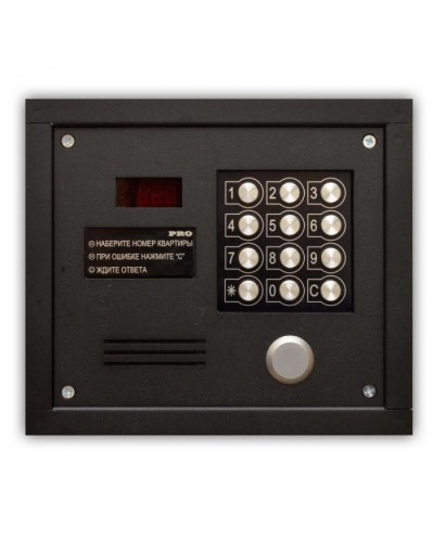 Цифровой домофон Олевс PRO-EM черный в Перми Домофония Pintop.ru